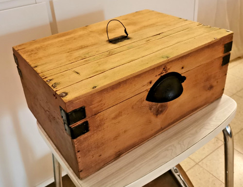 Ancienne boite écolier en - d'écolier,