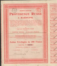 Series A: RUSSIAN PROVIDENCE in MARIOUPOL (RUSSIA) (D)