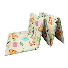 Aziamor Tapis Pliable Pour Sol Bébés Animaux Forêt 200x150 Cm