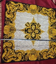 Foulard en soie vintage