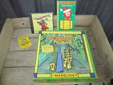 Vintage Madeline Scrabble Junior Game / Madeline's Christmas VHS - CD & Book