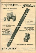 Vintage 1955 Güldner Tractors Farm Equipment Magazine Issue Advertising