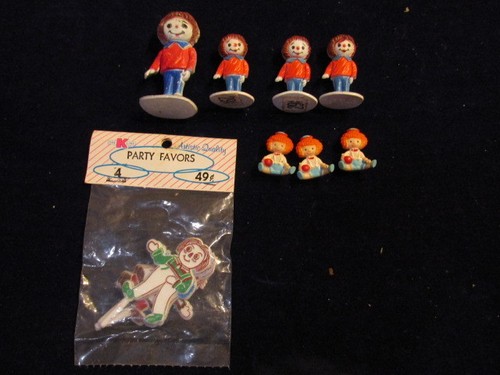 Vintage raggedy ann andy - andy, cake
