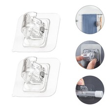  2 Pcs Barre De Rideau