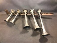 Ancien ensemble de klaxons de voiture Alpex vintage automobile ancienne trompes