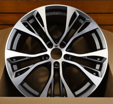 Jante OEM BMW X5 X6 2014 2015 2016 2017 2018 2019 86062 21 X 10 Avant CNC Sombre
