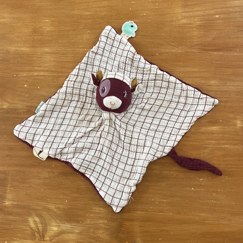 Doudou plat vache rosalie - plat,
