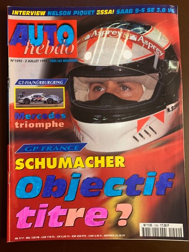 Auto hebdo 1997 gp - du, 2/07/1997;