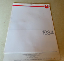 CALENDIER WURTH 1984