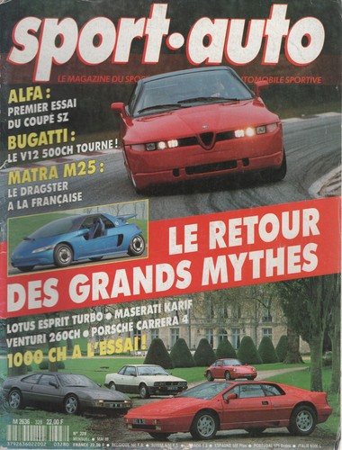 Sport auto 328 mvs venturi - auto,