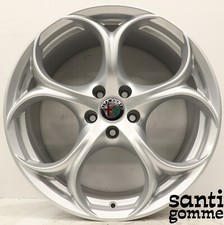 4 ALFA ROMEO GIULIA QUADRIFOGLIO GREEN 19" WHEELS 156112958 156112959 PRE-OWNED