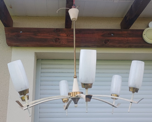Lustre lumières 1950 s - 6, 1950's
