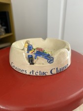 RARE CENDRIER PUBLICITAIRE GRAINES D’ÉLITE CLAUSE AGRICOLE