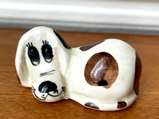 Figurine Chien faïence