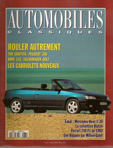 Automobiles classiques tvr - 61,