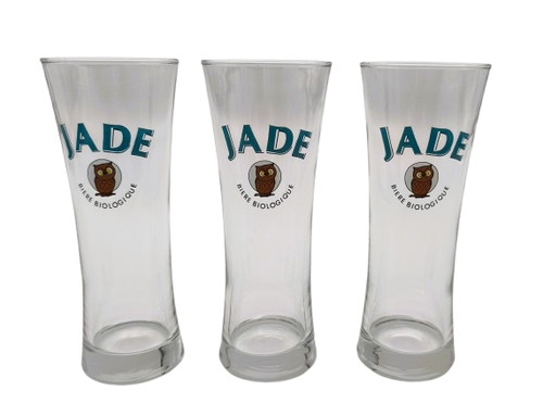 Lot verres jade bière - 3,