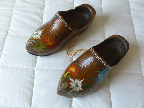 Paire sabot ancien enfant - ancien,
