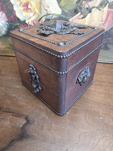 Ancien coffret boîte bois - ancien,