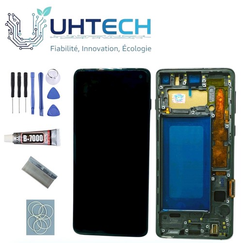 écran samsung galaxy s10 avec - galaxy,