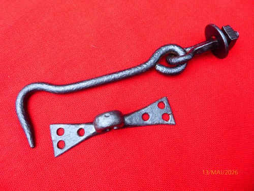 Crochet ancien fer forgé - crochet,