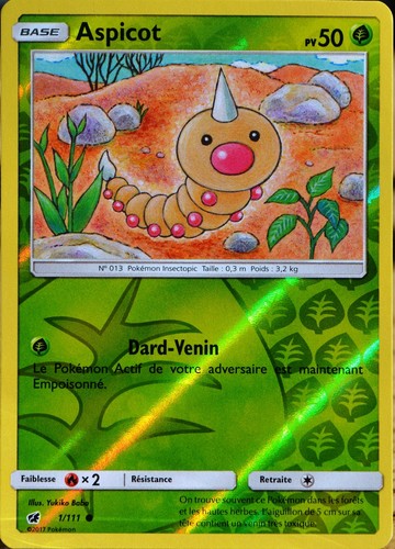 Carte pokémon 111 - carte,