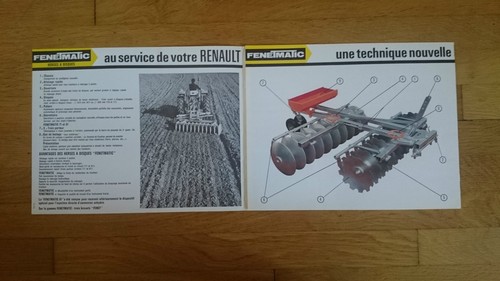 Document publicitaire renault - document,