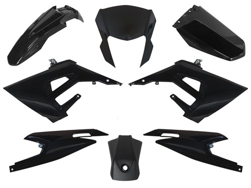 Kit carénages noir derbi - kit,