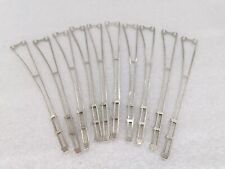 MÄRKLIN 7014 DIX ÉLÉMENTS DE CATÉNAIRES FEMELLE DE 115mm DÉMONTÉS D'UN RÉSEAU