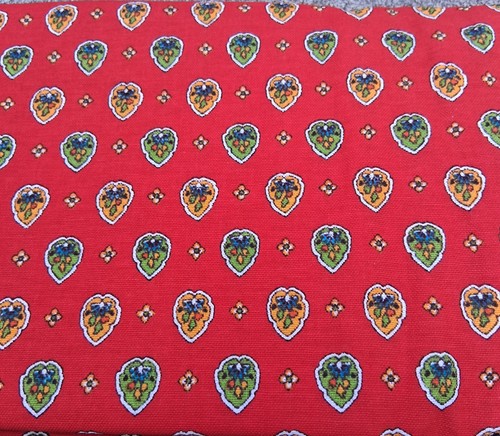 Coupon tissu provençal 100 - :,