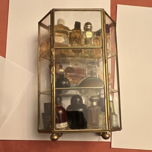 Coffret vitrine verre - en, avec