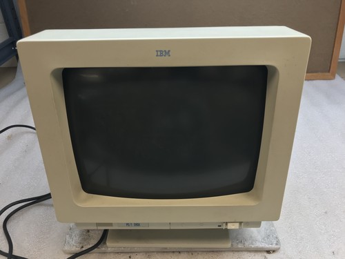 Vintage ibm svga crt - ibm, 14"