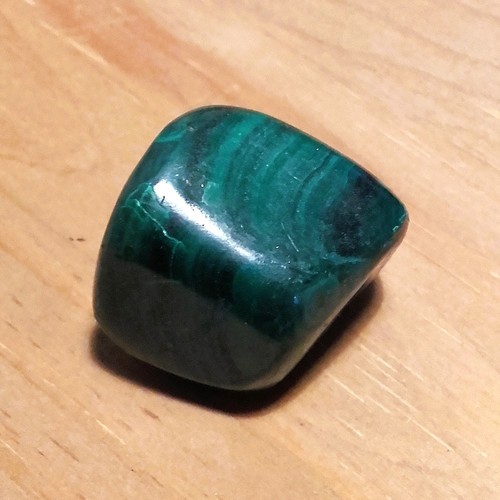 Pierre roulée malachite - roulée,