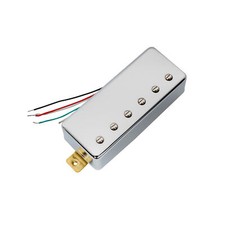 Artec MLA97 Chrome Alnico 5 Covered Mini Humbucker Electric Guitar Bridge Pickup
