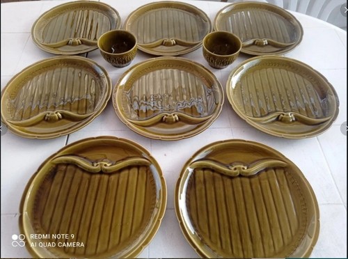 Service asperges gien vintage - service,