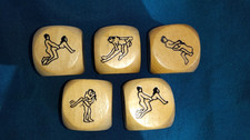5 BIG WOODEN SEXY NAUGHTY GAME SEX EROTIC POSITIONS KAMASUTRA / NEW
