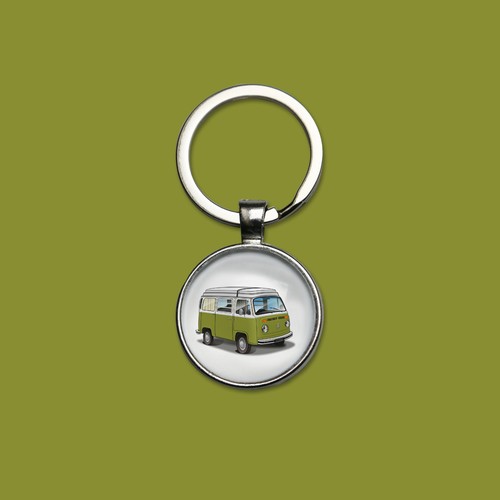 Porte clés combi westfalia - porte-clés, t2