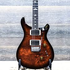PRS SE Custom 24 Quilt Black Gold Burst Quilted Maple Top Electric Guitar w/Bag