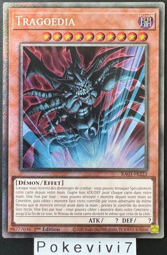 Carte tragoedia - yu-gi-oh!,