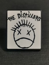 THE DISTILLERS PUNK ROCK DRAIN THE BLOOD CORAL FANG pin Badge Patch New 