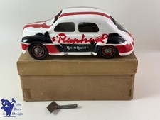 ANTIQUE TOY CIJ 5/48 VERY RARE RENAULT 4CV ST RAPHAEL VITREE MECHANICAL 18CM