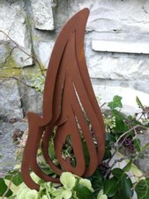 Bougie flamme 3D inox