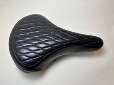 VINTAGE OLD SCHOOL VELO BICYCLE SEAT DIAMOND STICH STYLE FITS BMX, GT, HARO