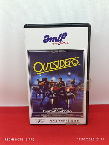 Vhs outsiders k7 - vhs,