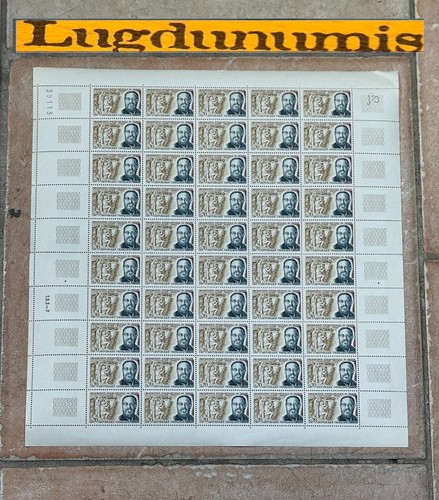 Planche timbre 1600 50 - n°,