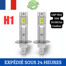 2x Ampoules H1 LED Fanless 1:1