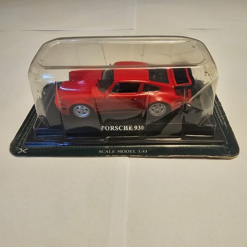 Porsche 930 rouge - rouge, 1/43