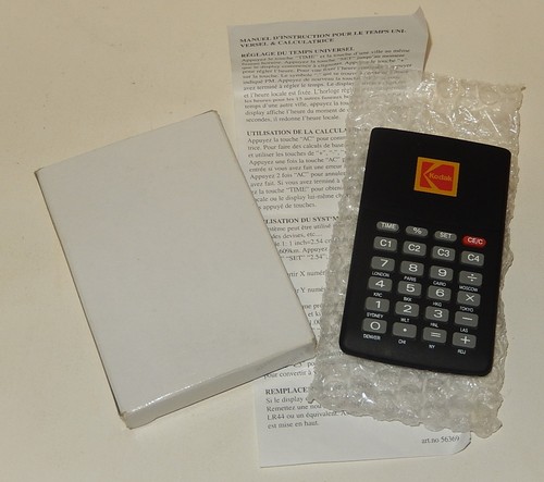 Ancienne calculatrice kodak - ancienne,