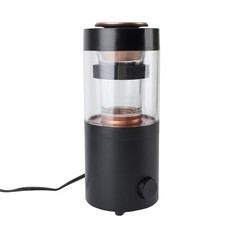 Torréfacteur De Grains De Café 1300W En Acier Inoxydable Verre Transparent FR