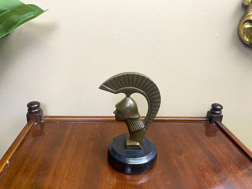Sculpture bronze mascott - sculpture,
