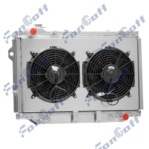 Row radiator shroud fan - 4, radiator+shroud